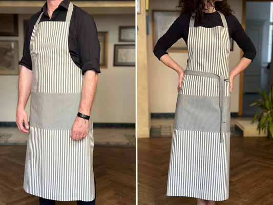 Apron with multiple pockets, Unisex apron, Scandinavia style | Nord 1