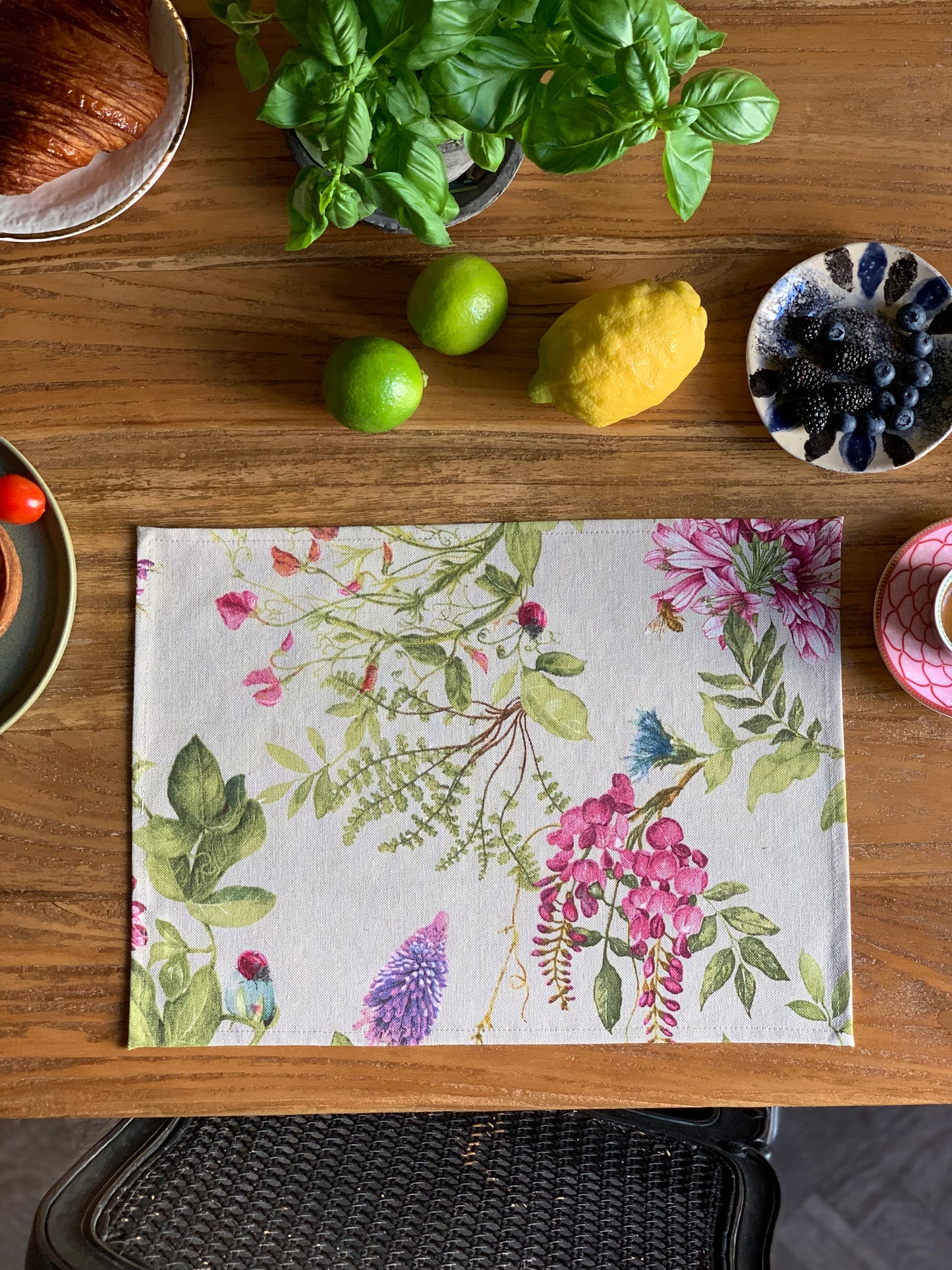 Placemat 30x43cm, Cotton-Polyester Mix, Printed | Botanico