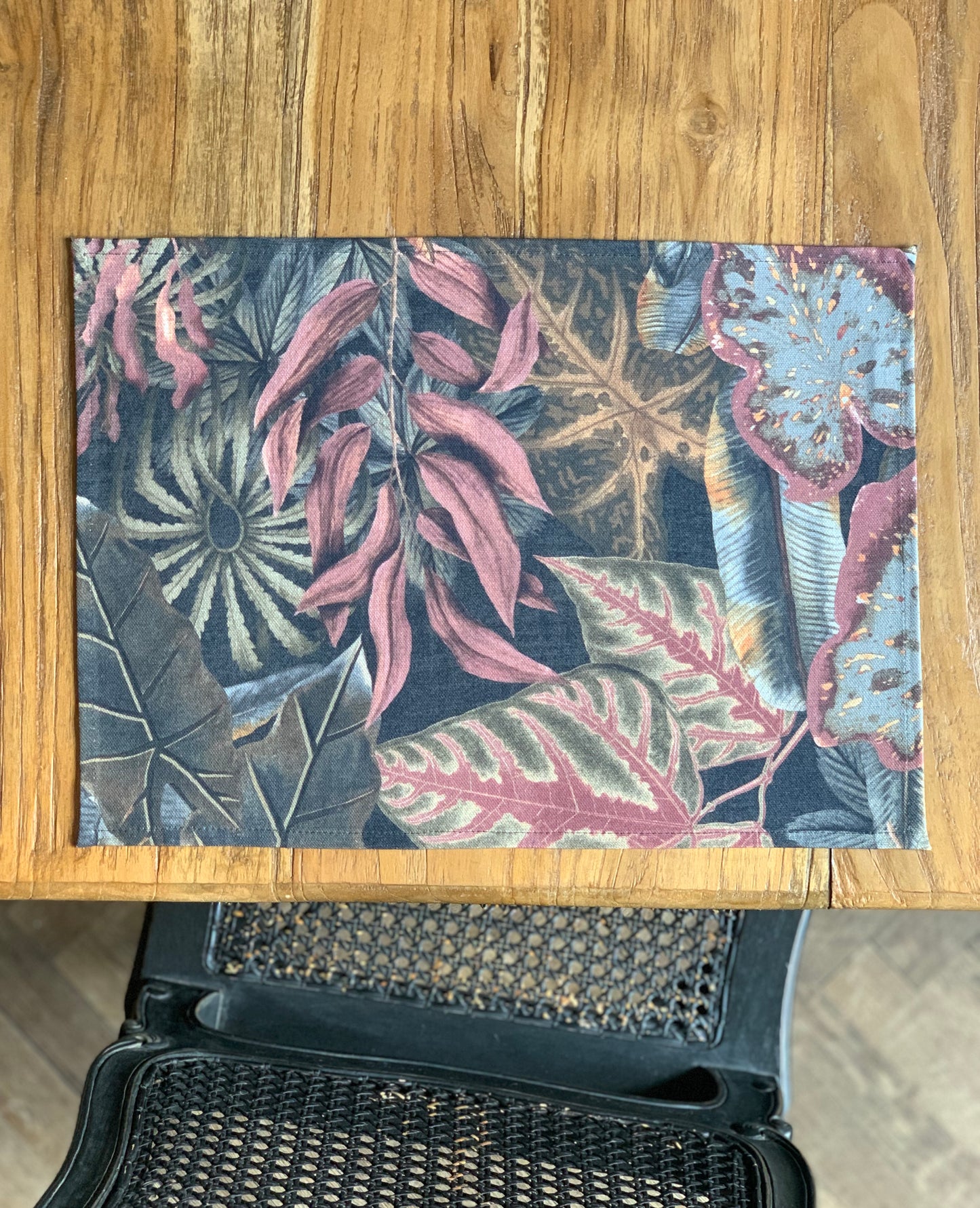Placemat 30x43cm, 100% cotton, Printed | Night Jungle