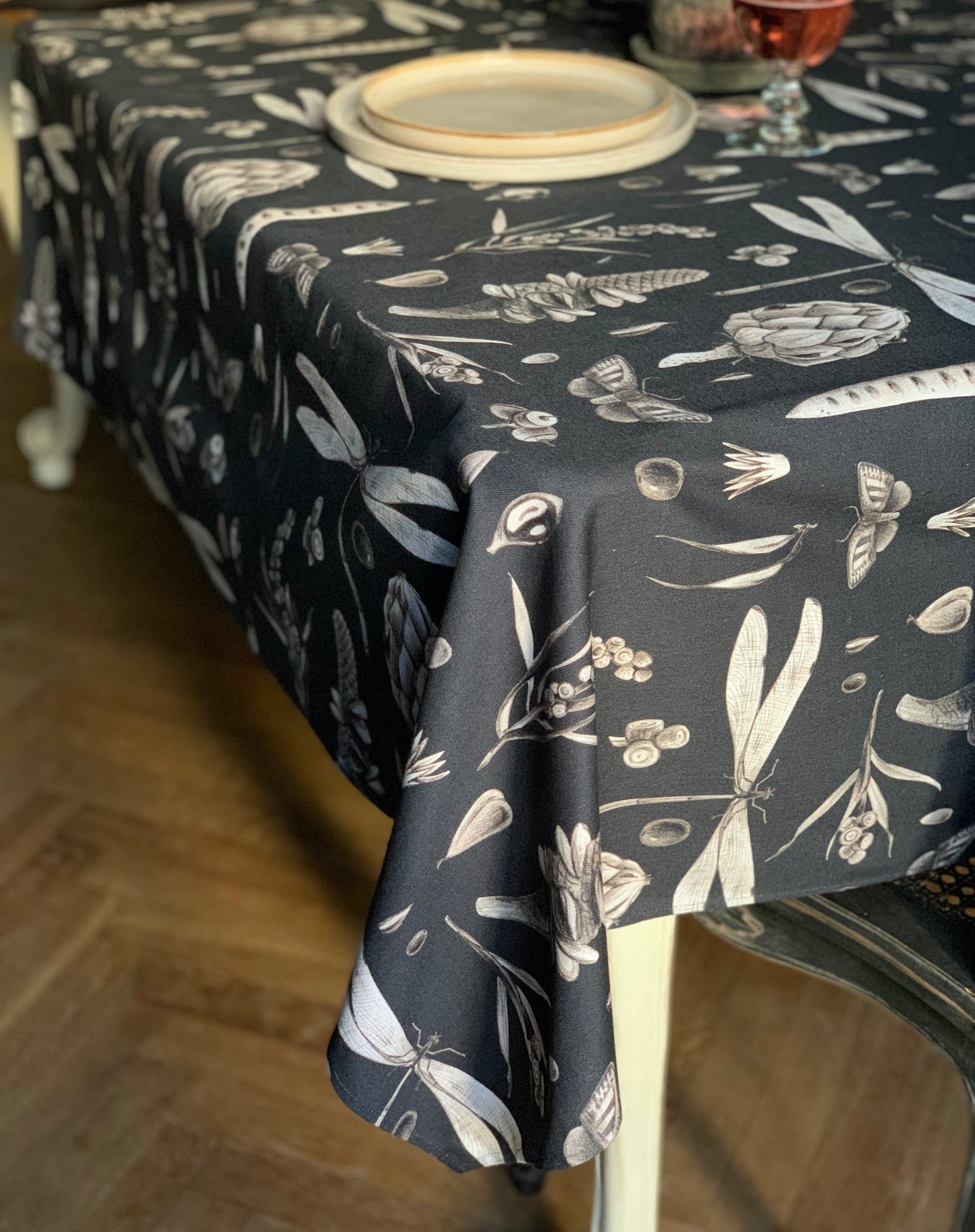 Rectangular Tablecloth, 100% Cotton, Printed | Seeds Carbon