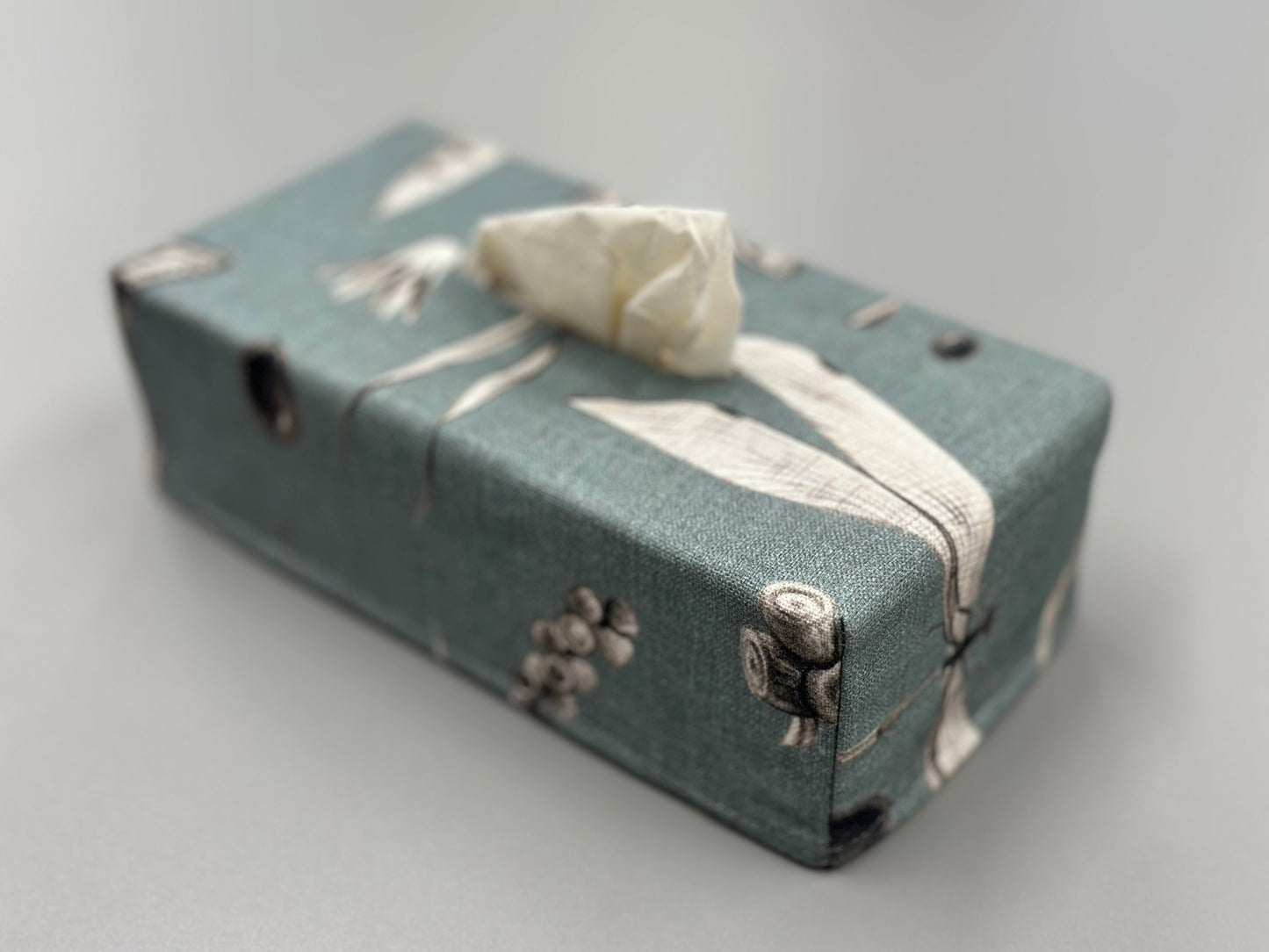 Tissue Box Cover | Seeds Aqua
