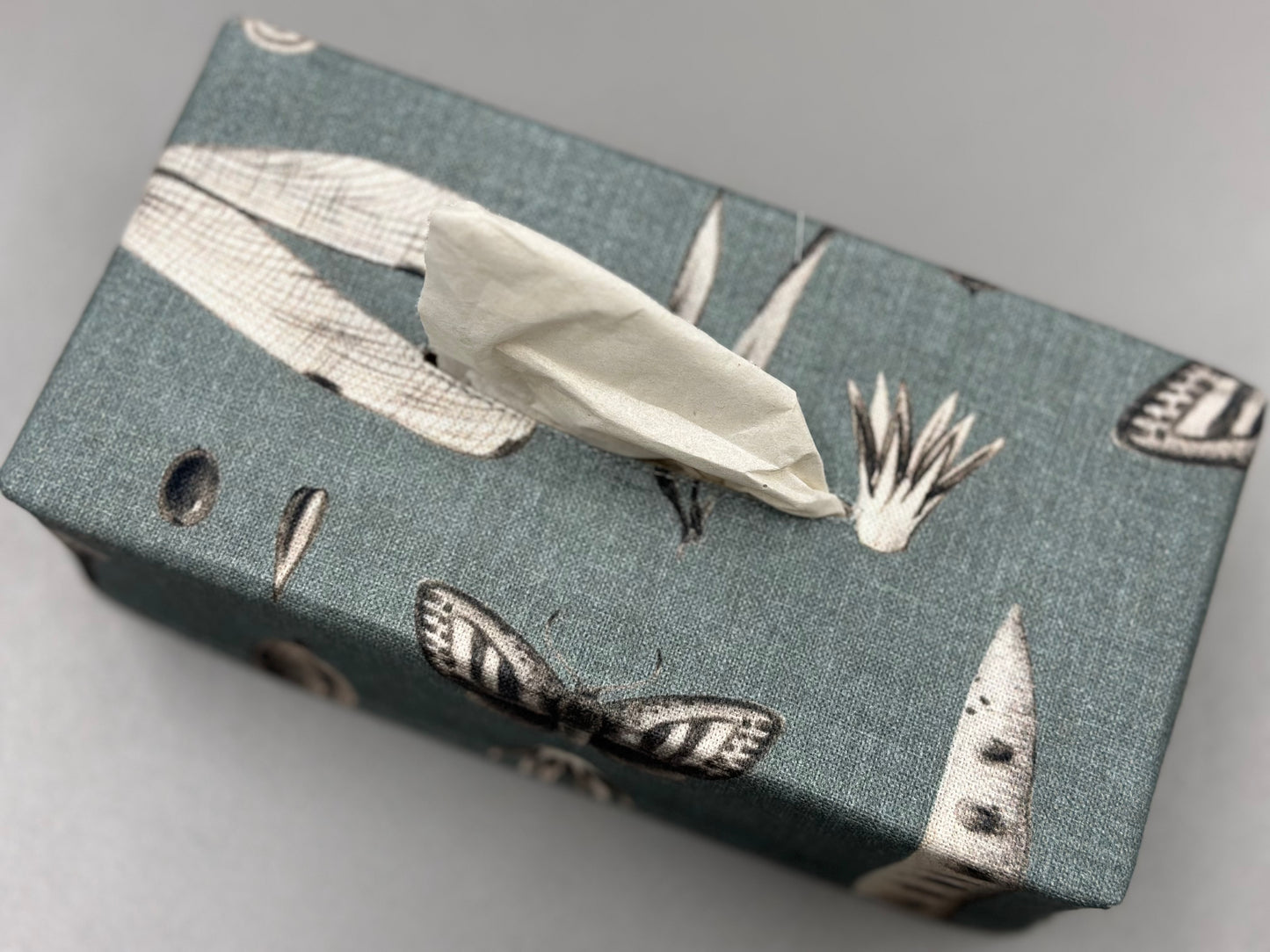 Tissue Box Cover | Seeds Aqua