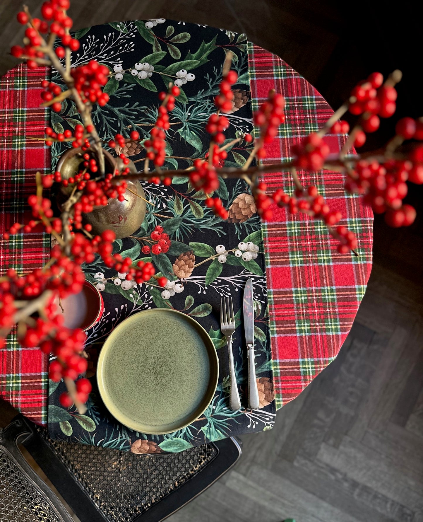 Winter Round Tablecloth | Somero