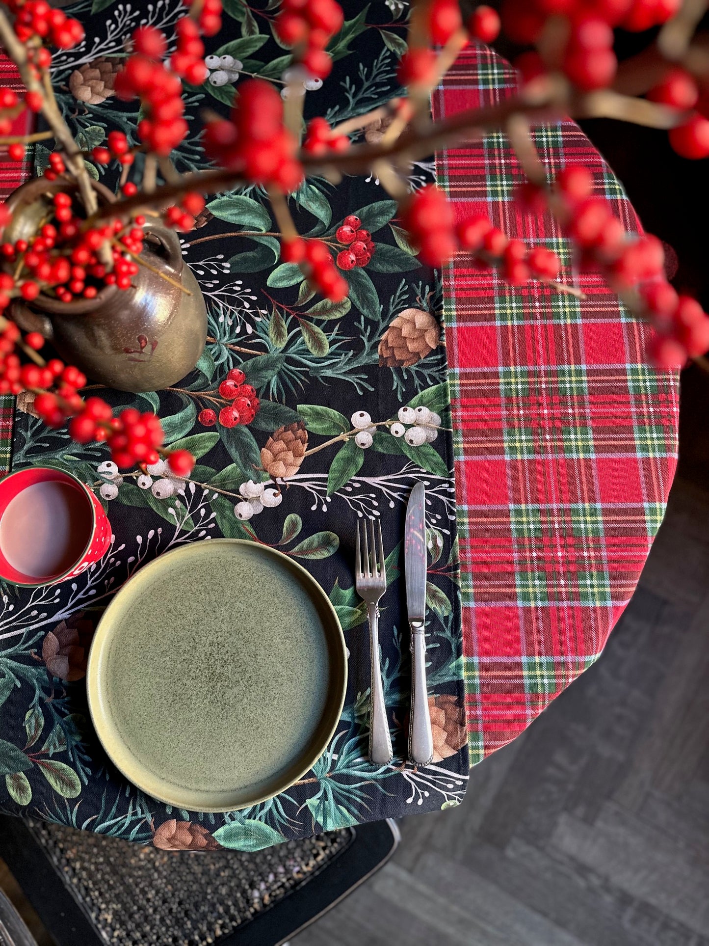 Winter Round Tablecloth | Somero