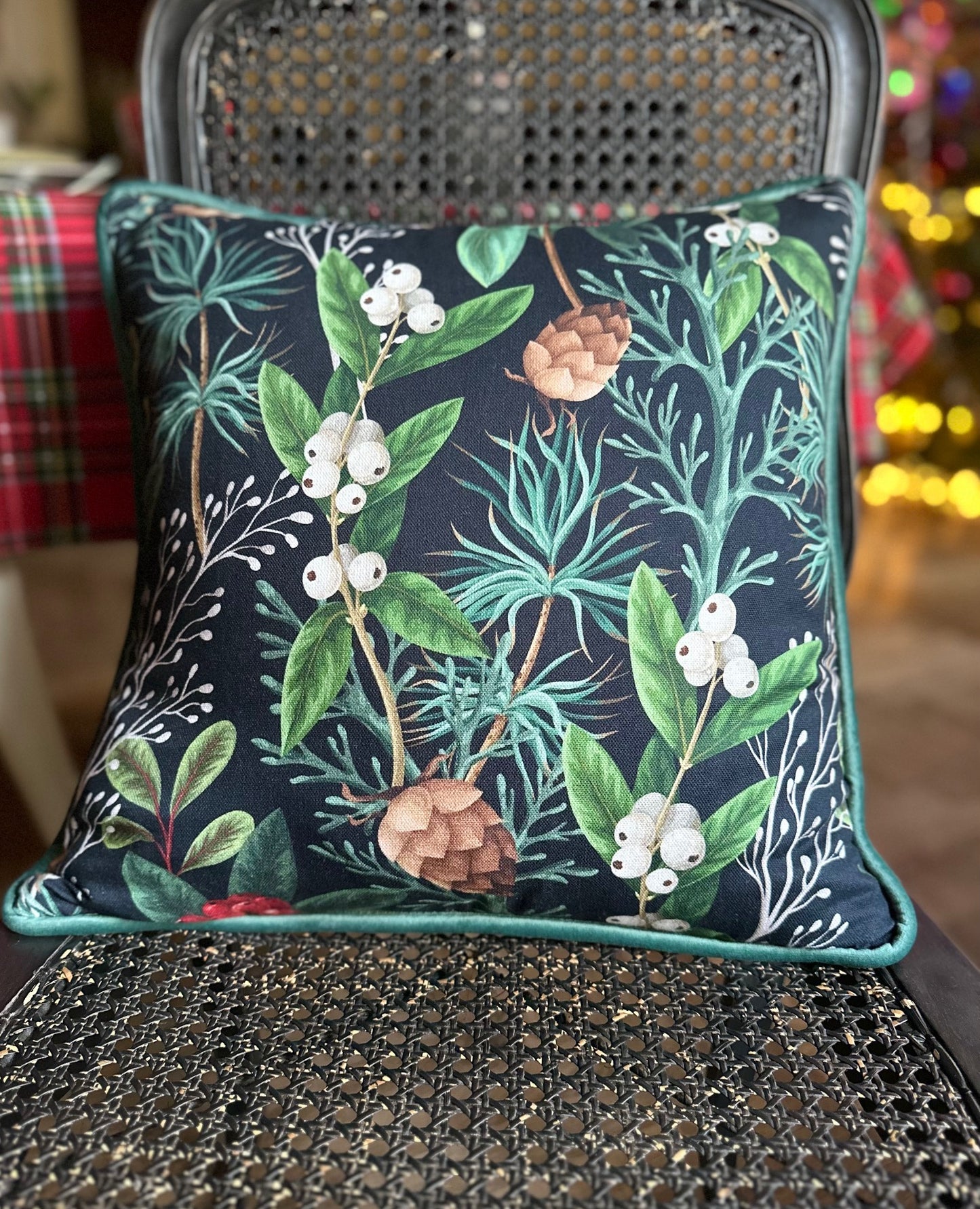 Christmas motive Pillowcase 45x45cm, 100% cotton | Christmas Forest