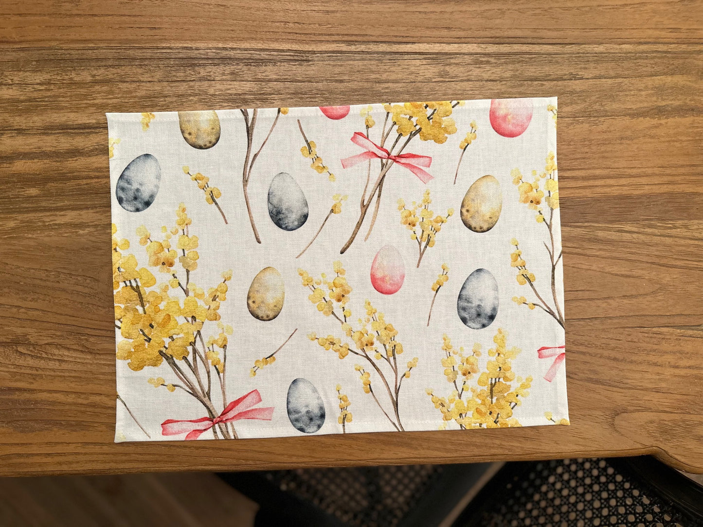 Placemat 30x43cm, 100% cotton, Printed | Easter Happy