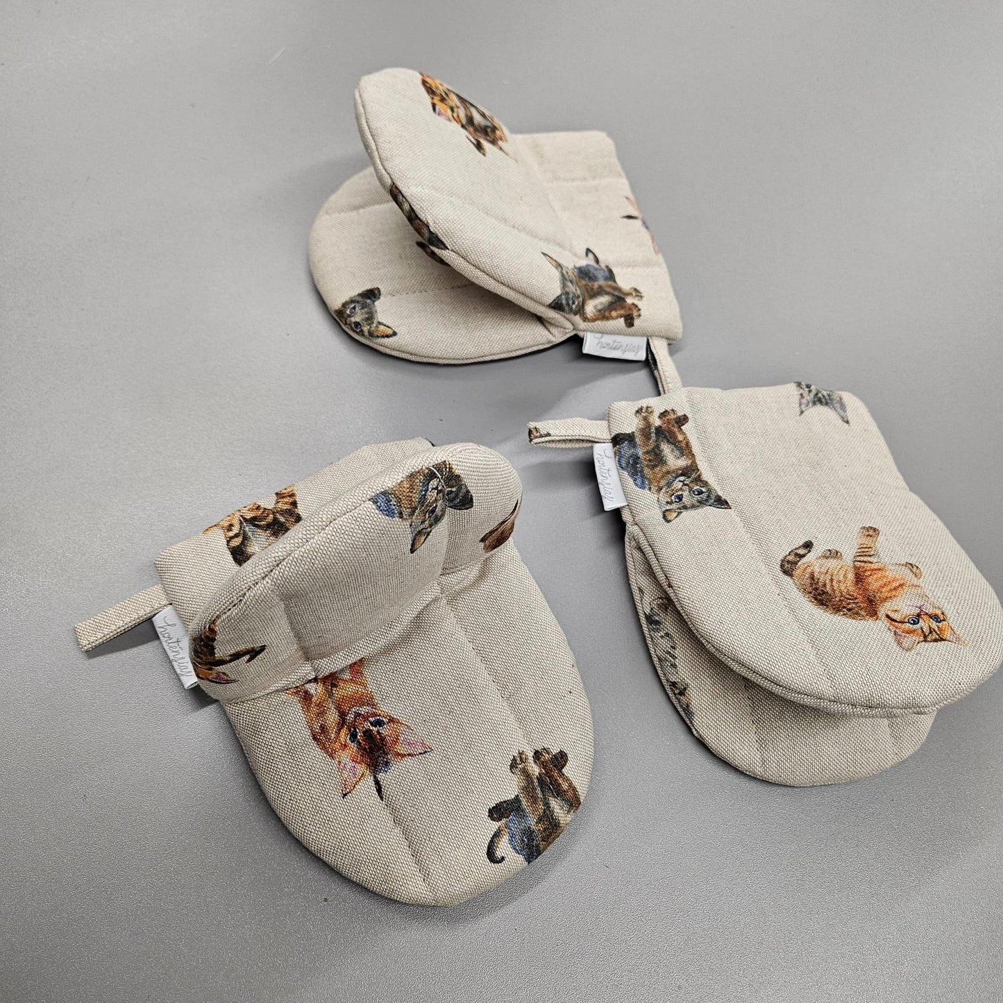 Oven glove (1) with double wool filling | Meow