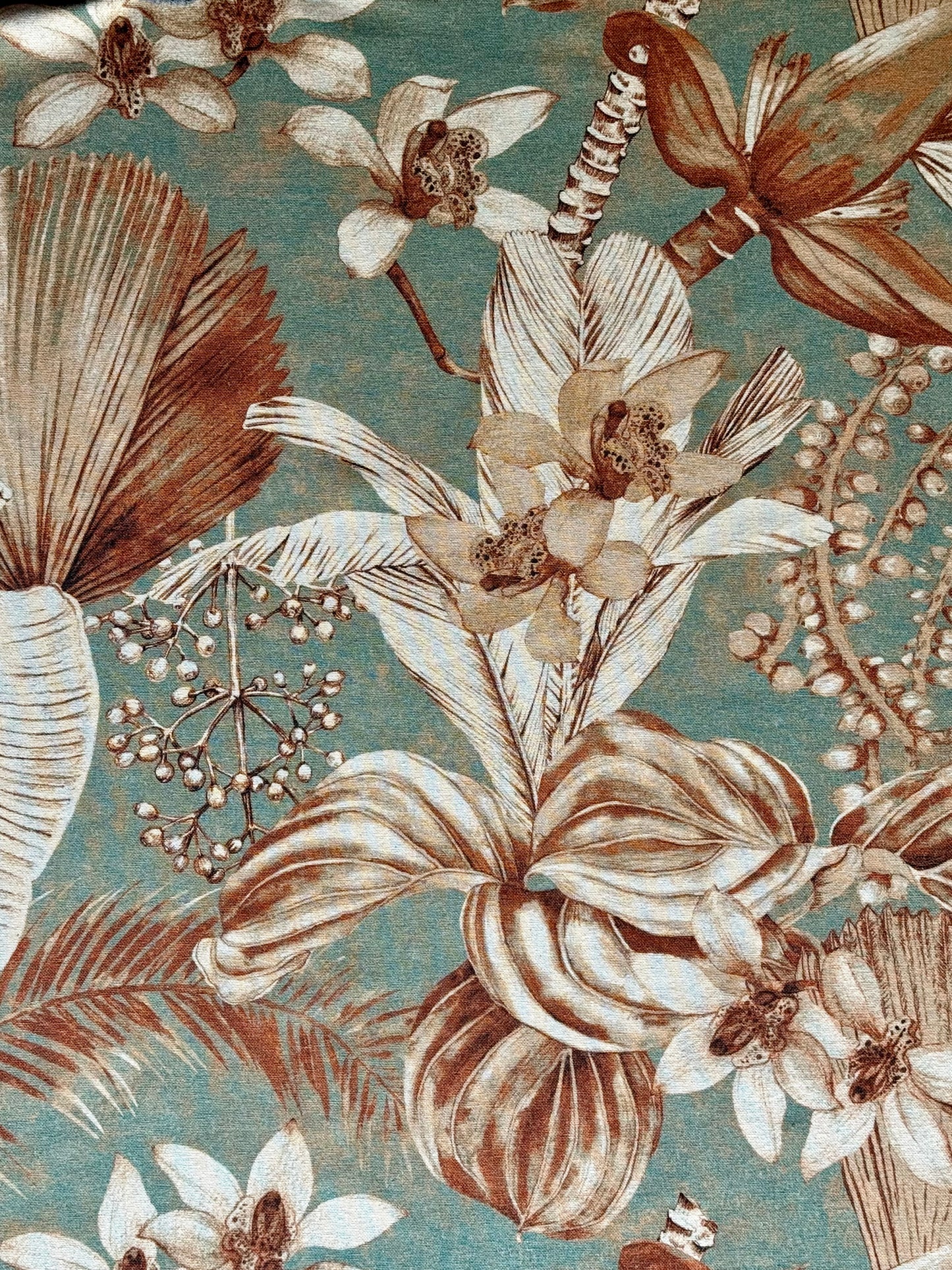 Tablecloth Rectangular, linen-cotton mix | Terra Flora