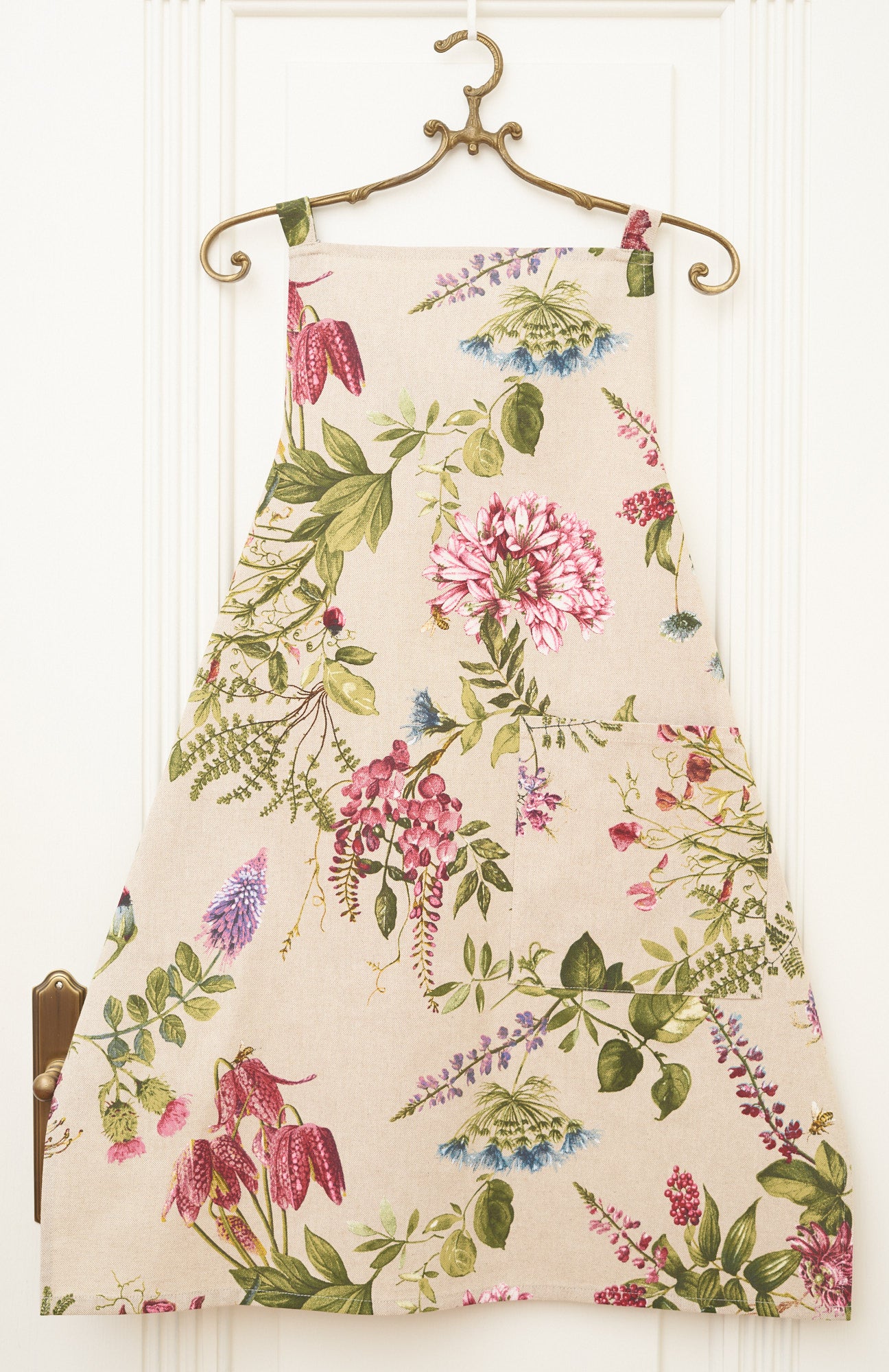 Ladies' Apron Simple, Poly-cotton Mix, Printed | Botanico