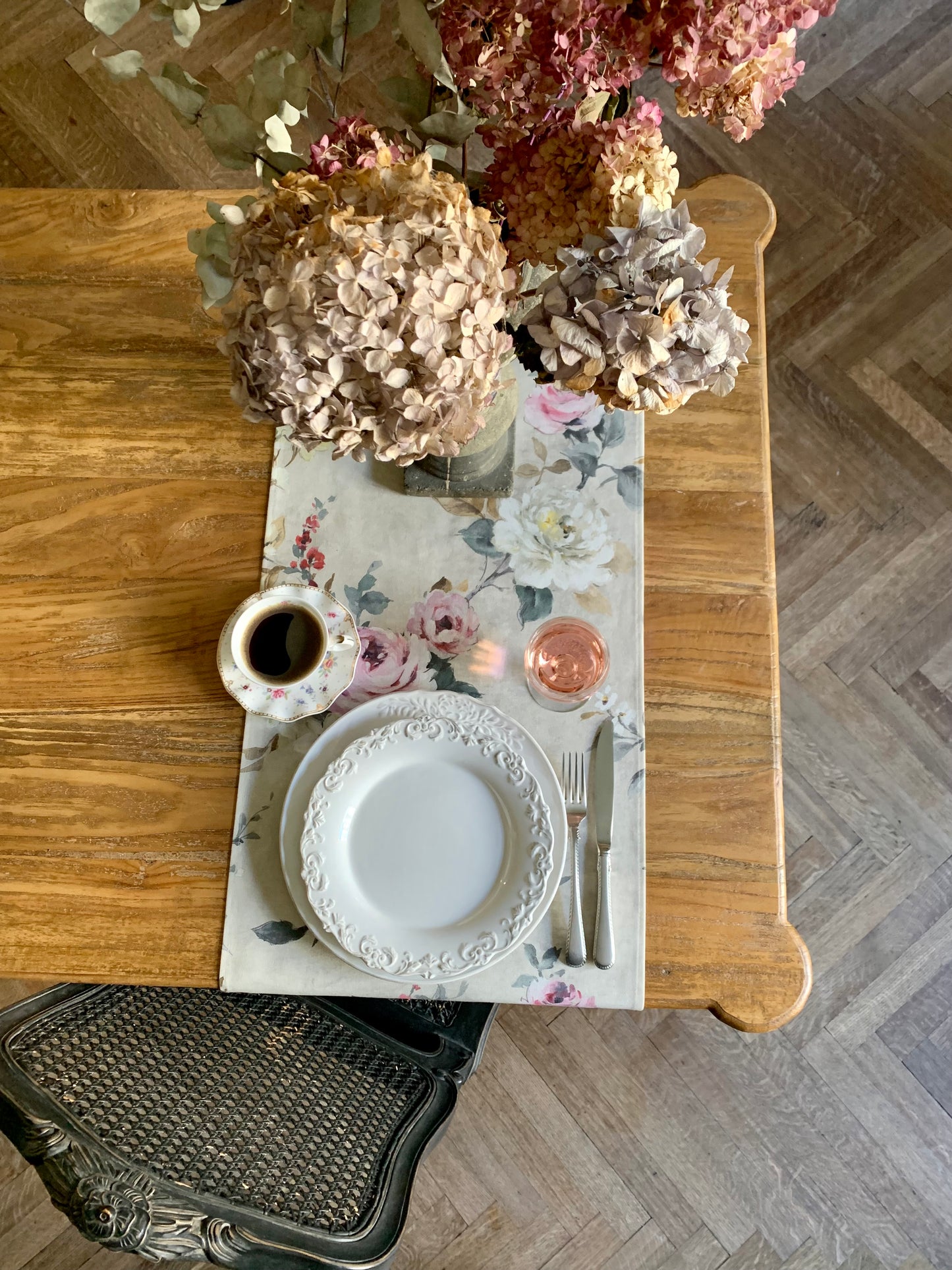 Table runner, 100% Organic Cotton, Printed | Lexington