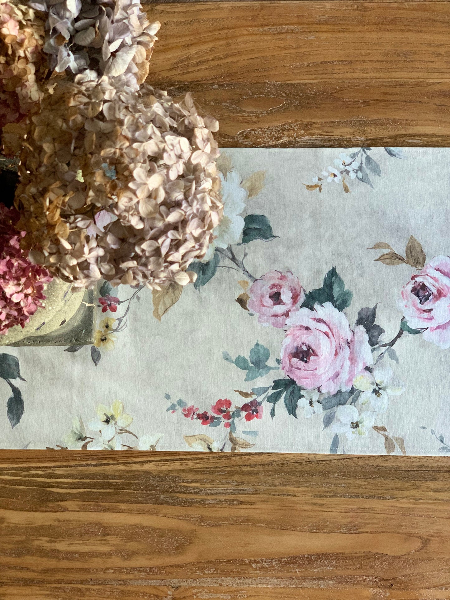 Table runner, 100% Organic Cotton, Printed | Lexington
