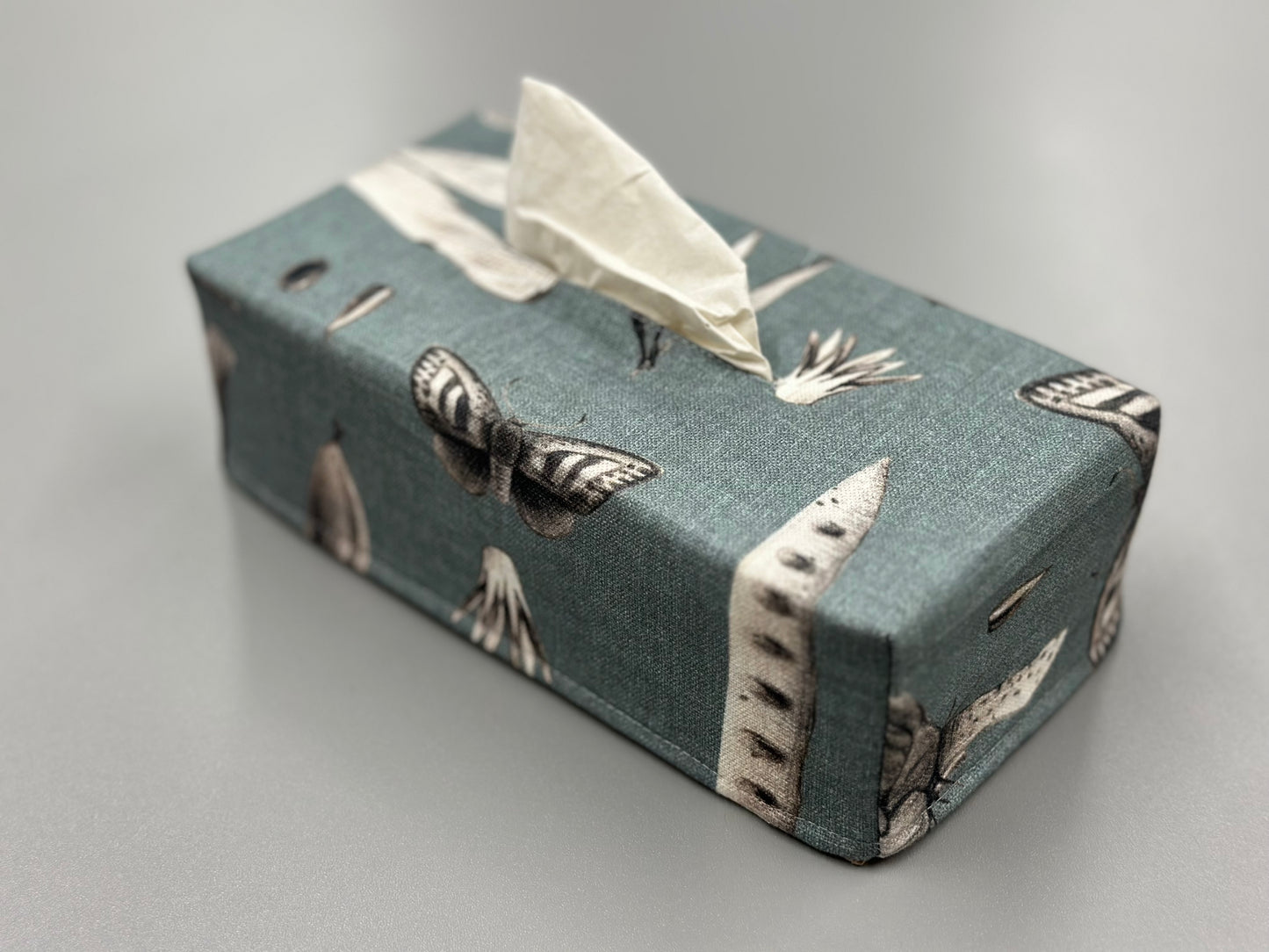 Tissue Box Cover | Seeds Aqua