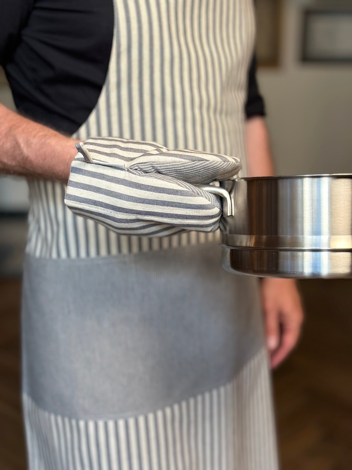 Apron with multiple pockets, Unisex apron, Scandinavia style | Nord 1