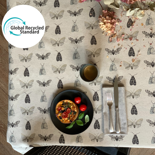 Rectangular Tablecloth, Recycled Cotton, Printed | Nord Wings