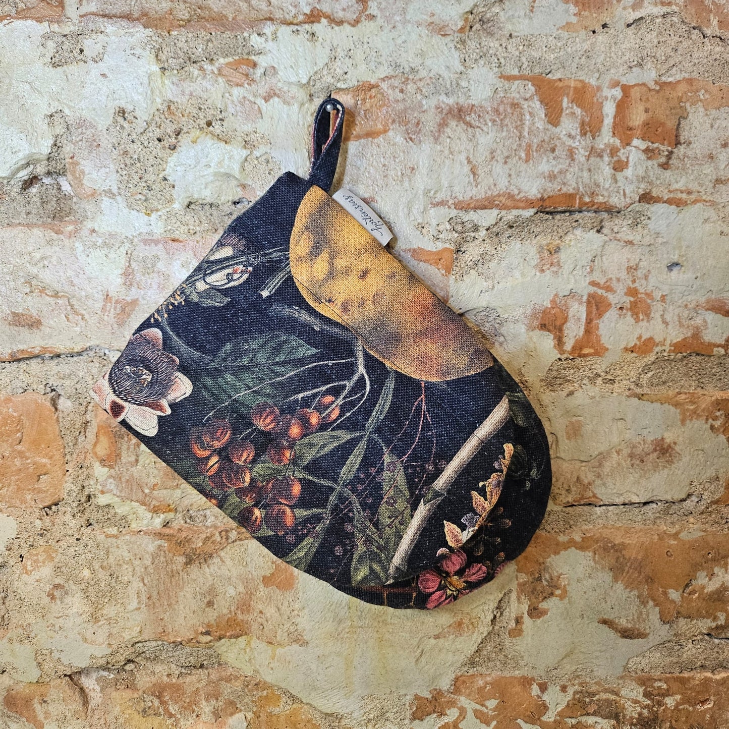 Handcrafted Kitchen Oven Mitt | Exotic Night
