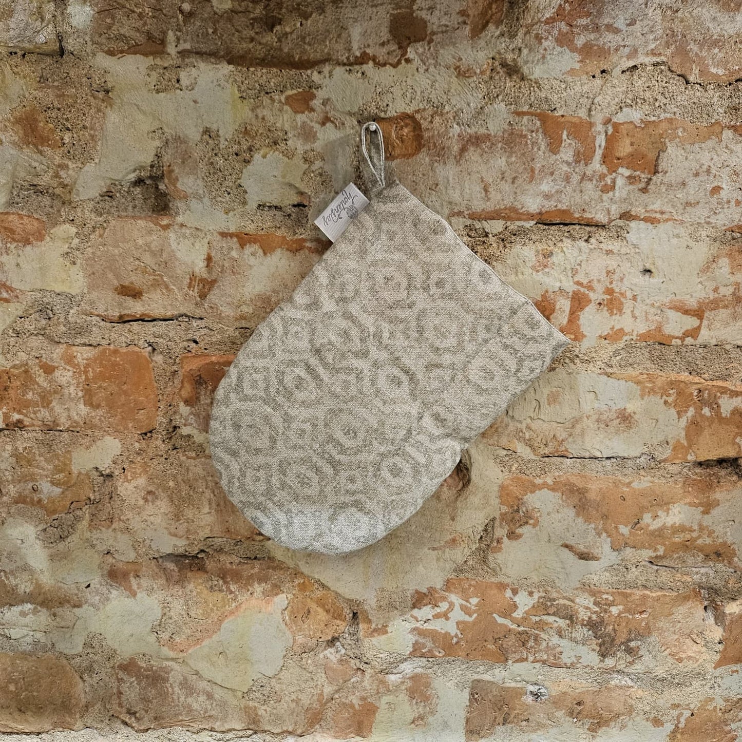 Handcrafted Kitchen Oven Mitt | Helga