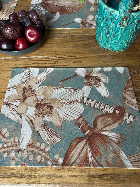 Placemat 30x43cm, Linen-Cotton Mix | Terra Flora