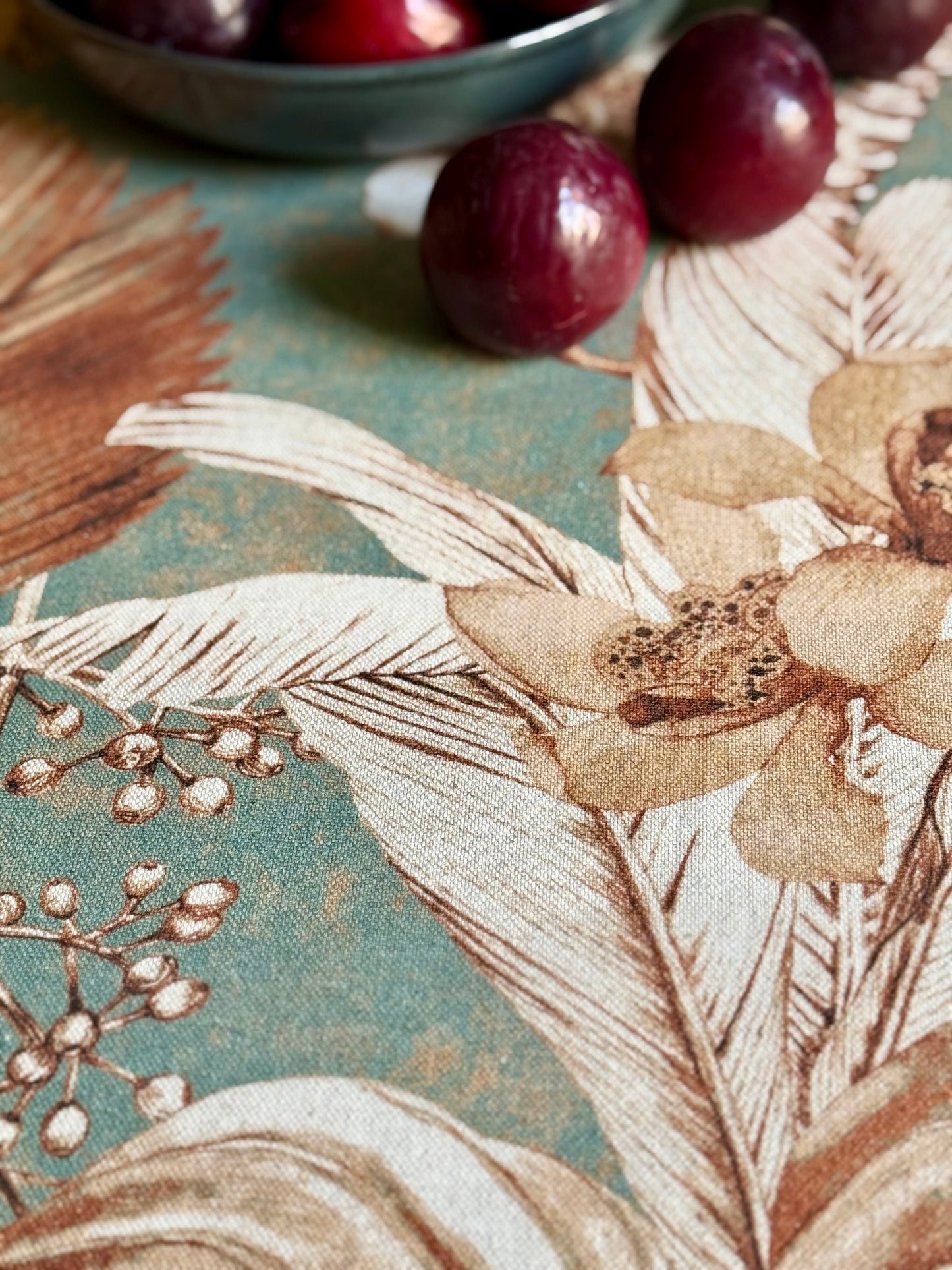 Table Runner Simple, Linen-Cotton Mix | Terra Flora