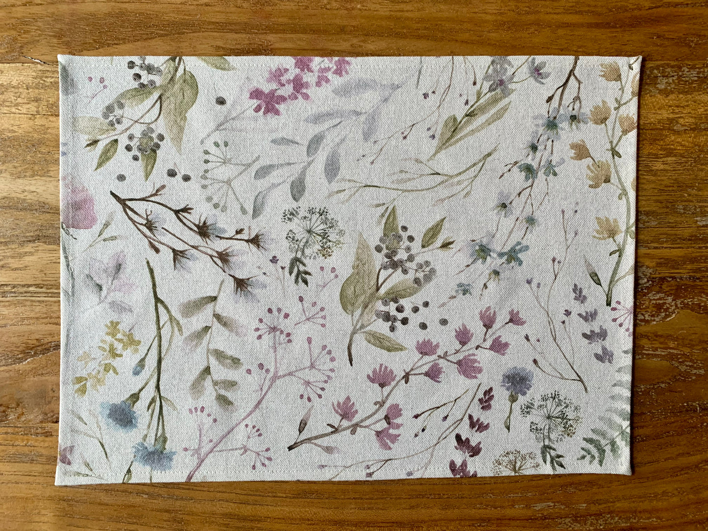 Placemat 30x 43cm, Linen-Cotton Mix, Printed | Aitanaa