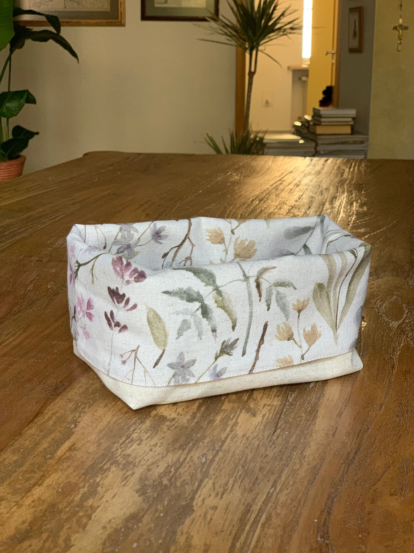 Bread cloth h=20cm, Linen-Cotton Mix, Printed | Aitana