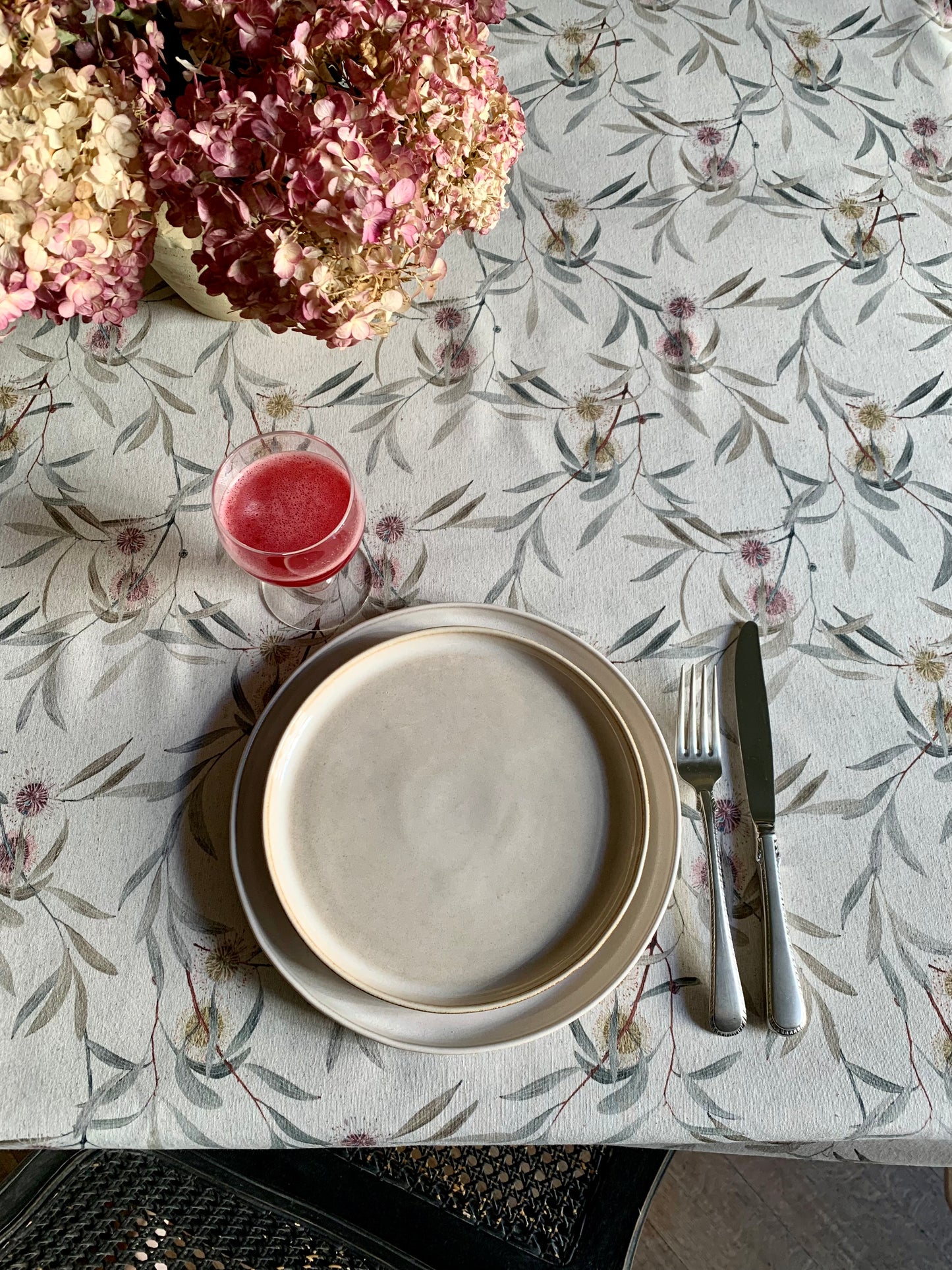 Rectangular Tablecloth, Recycled Cotton, Printed | Pipo Fresno
