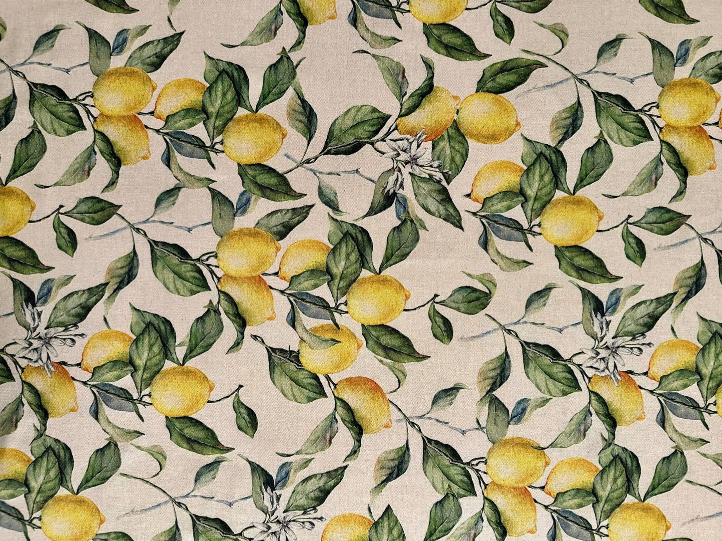 Tablecloth Square/Rectangular, linen-cotton mix, printed | Lemon Linen